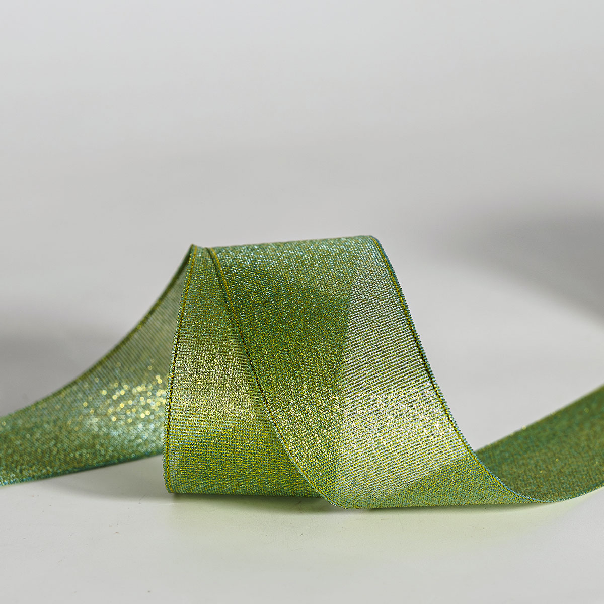 Brillant Ribbon - Green/Gold