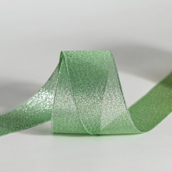 Brillant Ribbon - Green/Silver