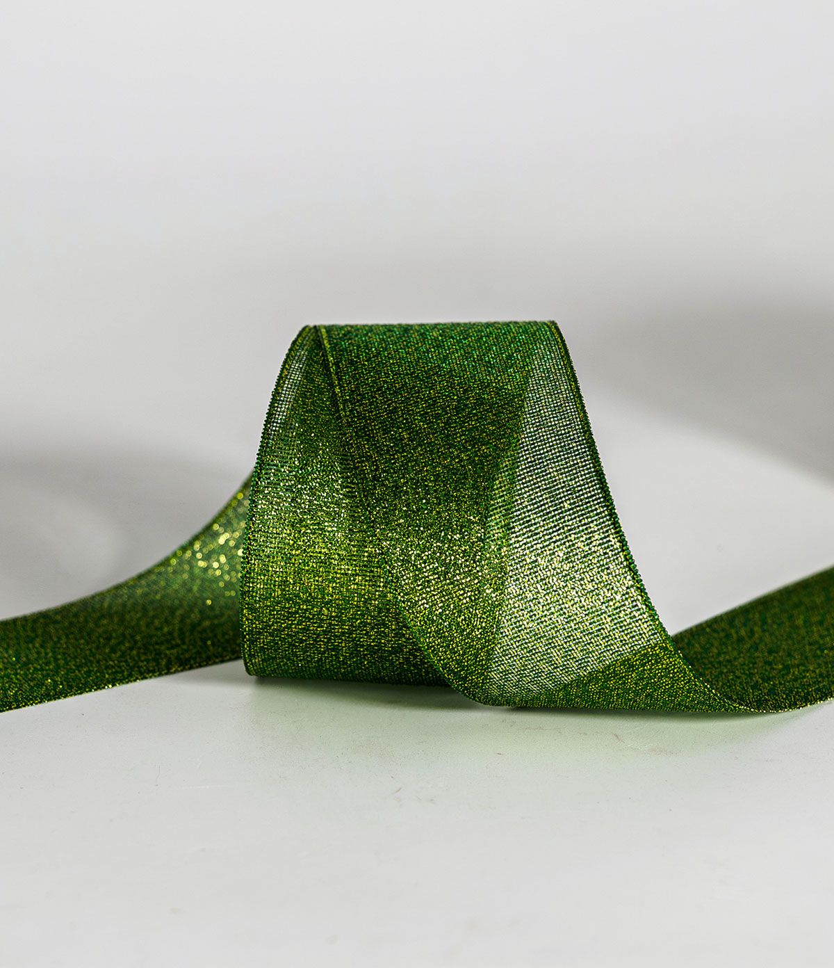 Brillant Ribbon - Green/Gold