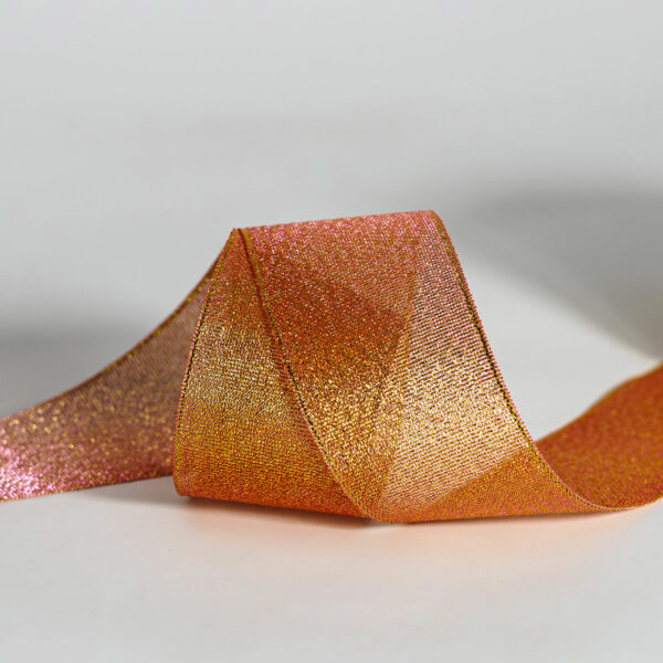 Brillant Ribbon - Powder Pink/Gold