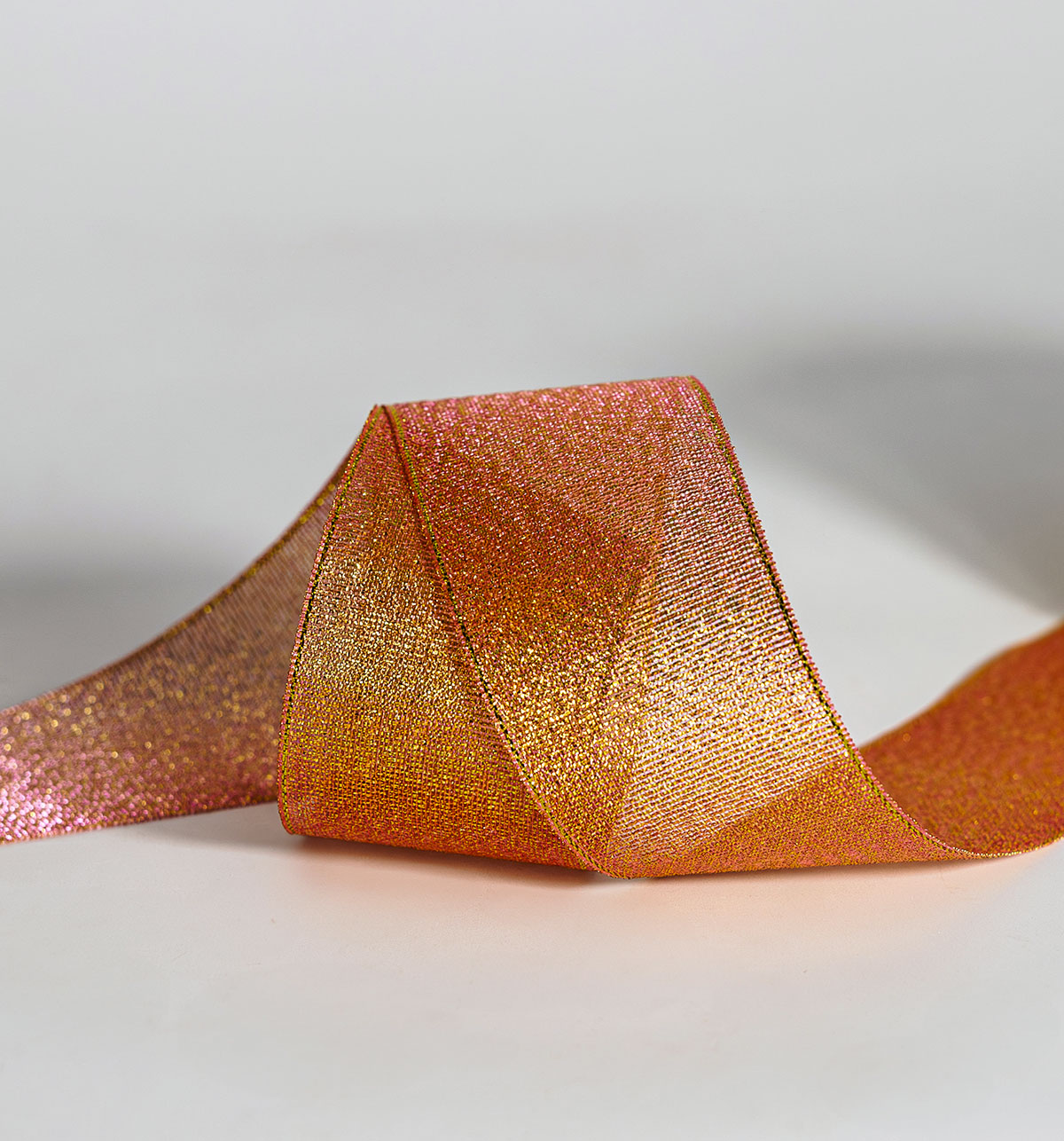 Brillant Ribbon - Powder Pink/Gold