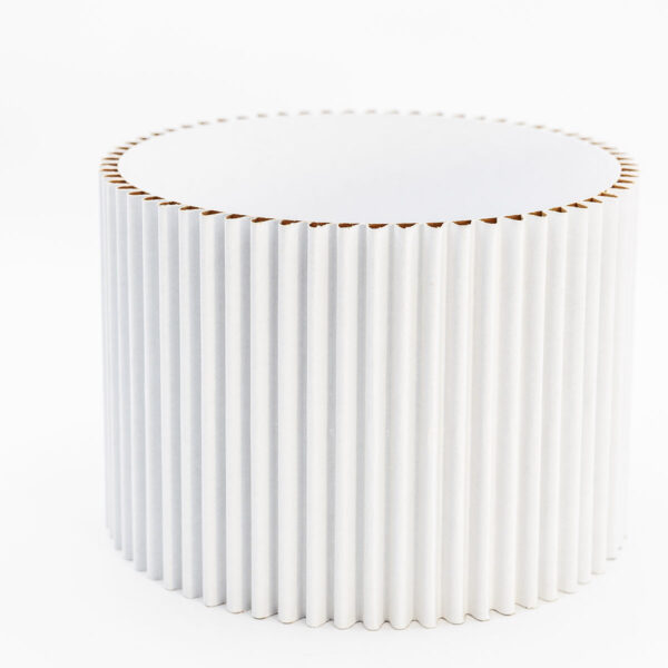 Wave Round Big Box - White