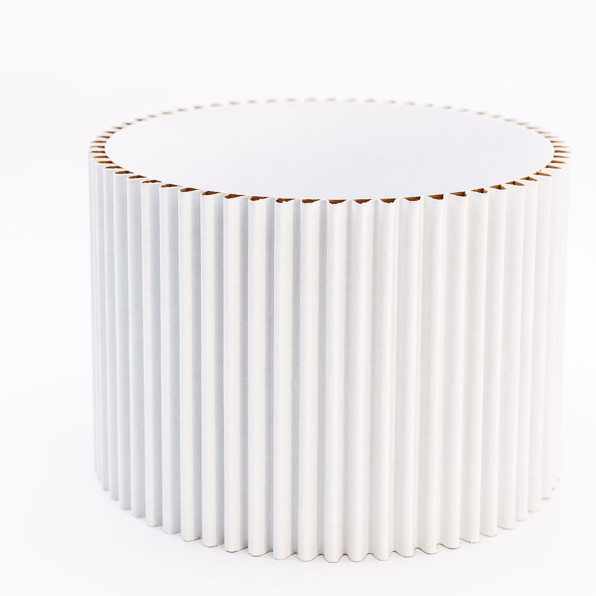 Wave Round Big Box - White