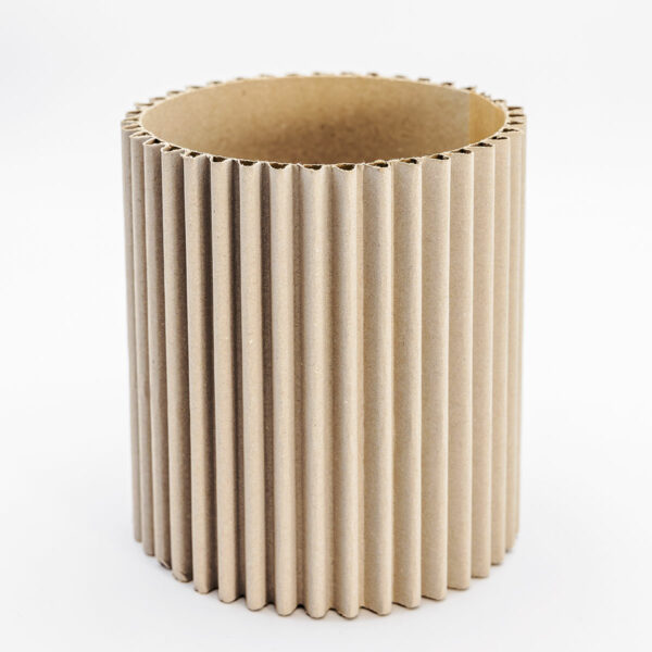 Round Wave Box - Shabby white
