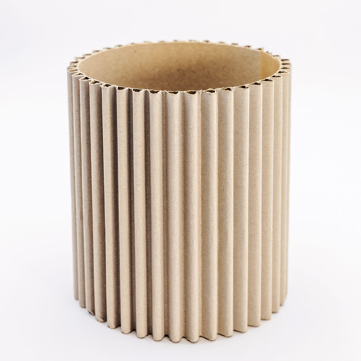 Round Wave Box - Shabby white