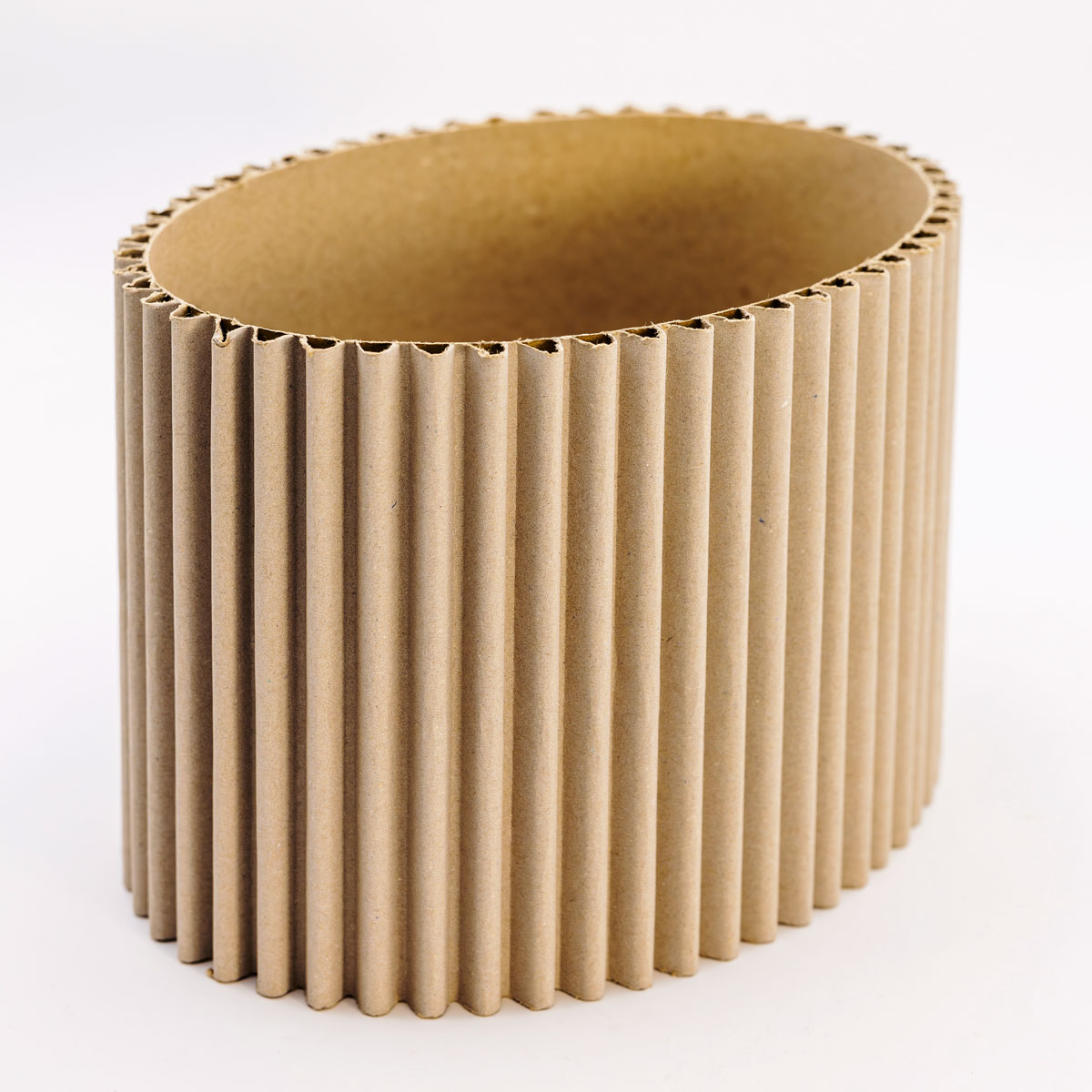 Oval Wave Box - Shabby white
