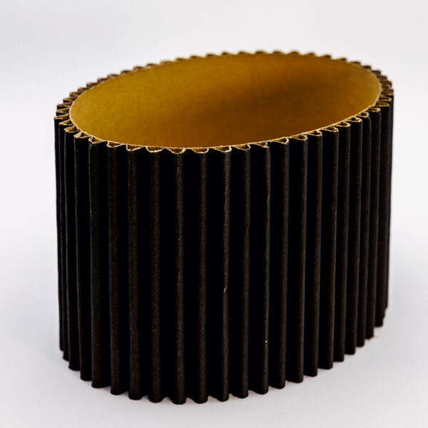 Oval Wave Box - Black
