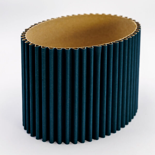 Oval Wave Box - Teal