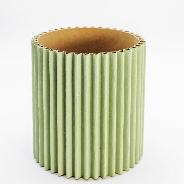 Round Wave Box - Pastel green