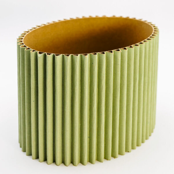 Oval Wave Box - Pastel green