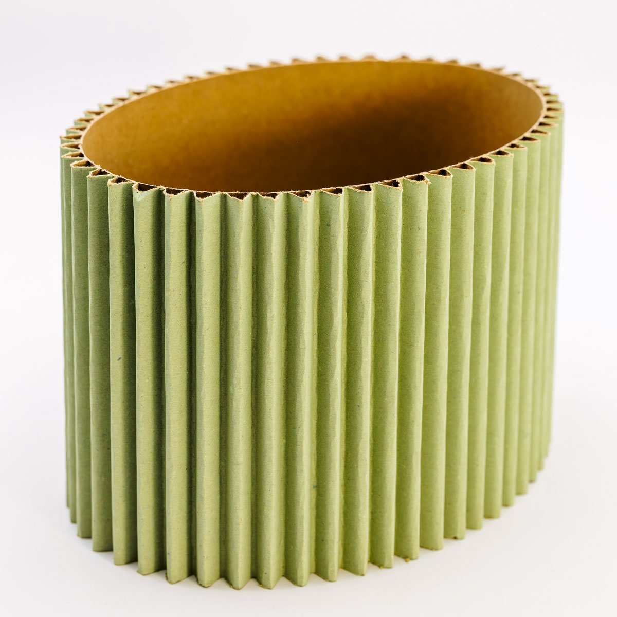 Oval Wave Box - Pastel green