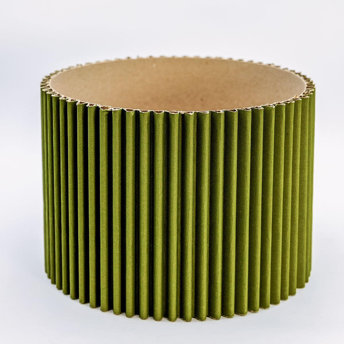 Wave Round Big Box - Moss Green