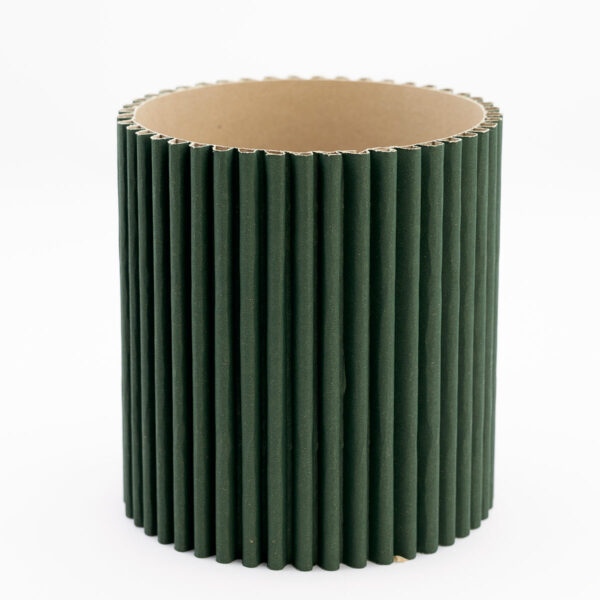 Round Wave Box - Dark green