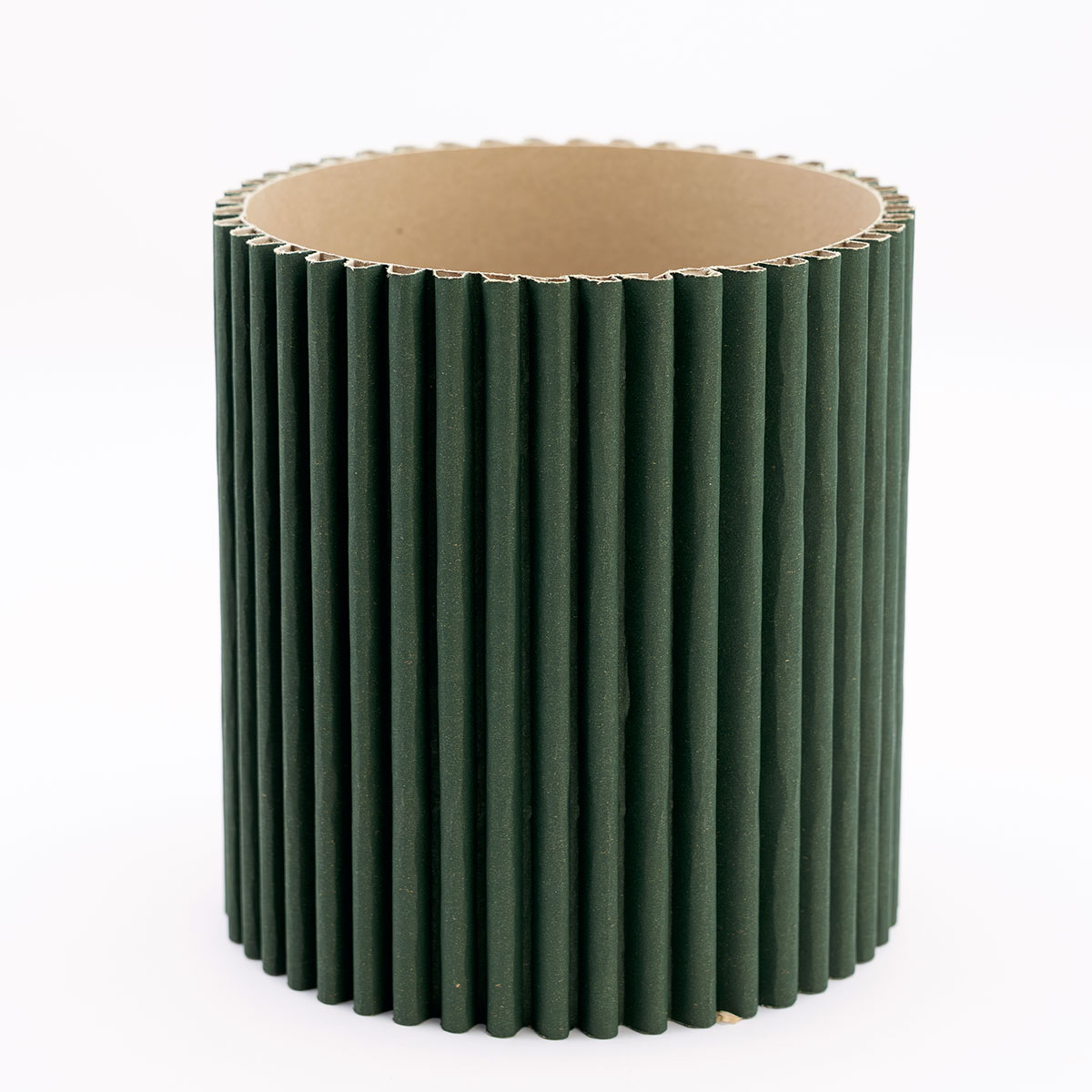 Round Wave Box - Dark green