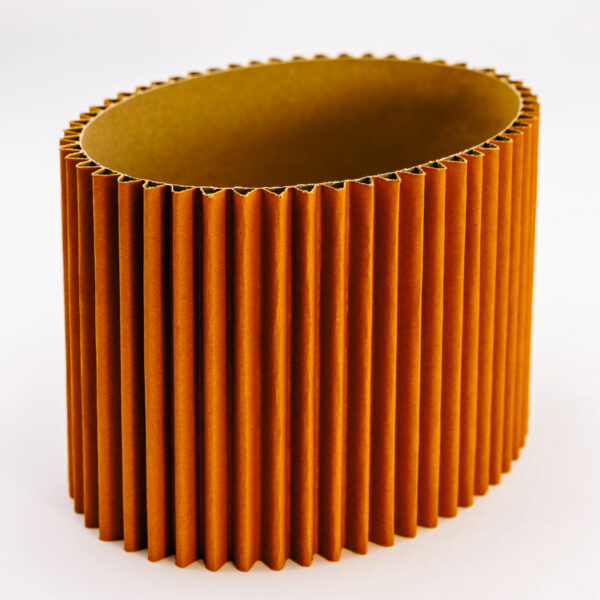 Oval Wave Box - Orange