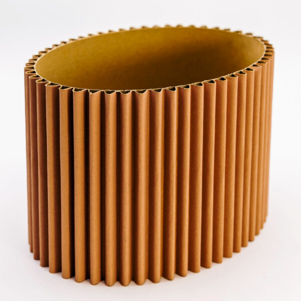 Oval Wave Box - Powder pink