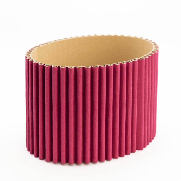 Oval Wave Box - Fuxia