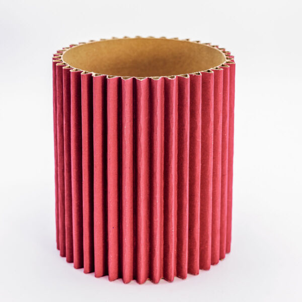 Round Wave Box - Red