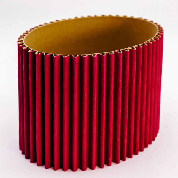 Oval Wave Box - Red