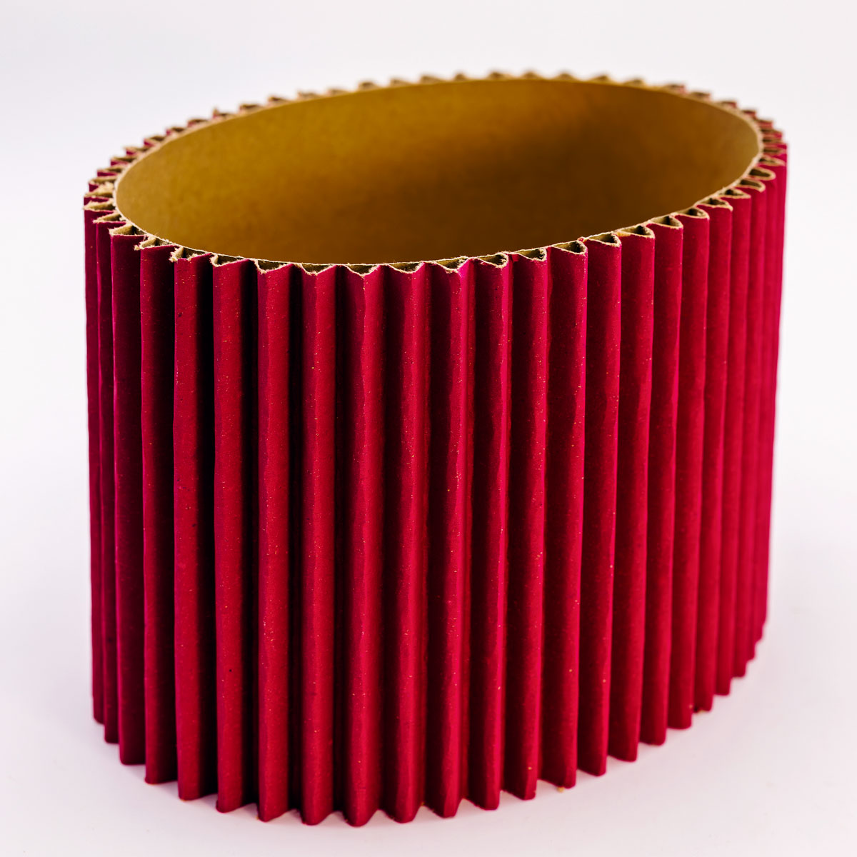Oval Wave Box - Red