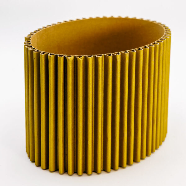Oval Wave Box - Gold